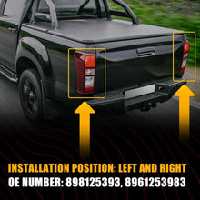 Load image into Gallery viewer, 2X For ISUZU D-MAX DMAX 2012-2016 W/ Wire Harness L+R Hand Tail Light Rear Lamp