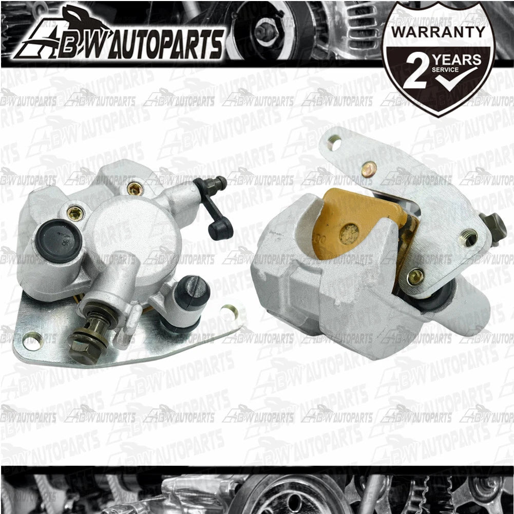 Front Brake Caliper Set Yamaha Banshee Big Bear Bruin Grizzly Raptor 350 Warrior