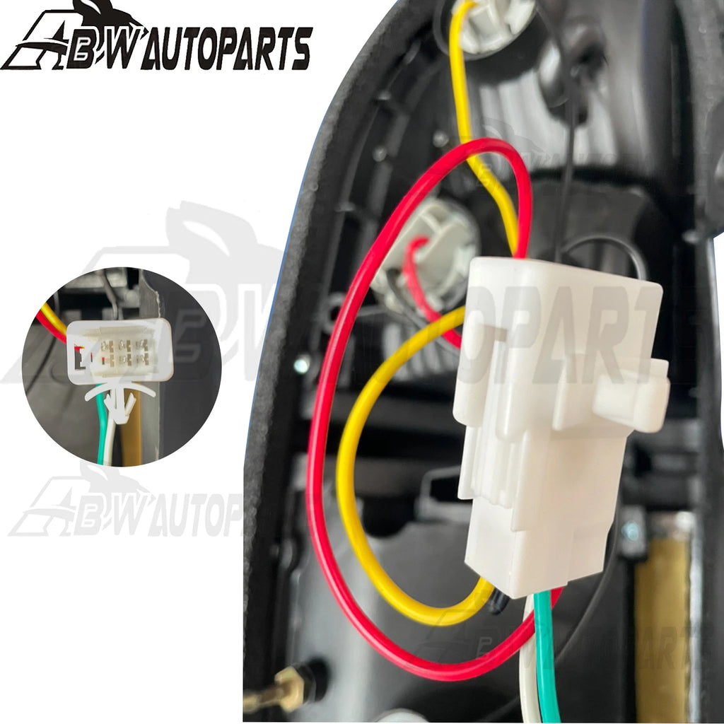 Black Smoked Pair LED Tail lights Fits Toyota Prado 90 Series 1999-2002 LH&RH