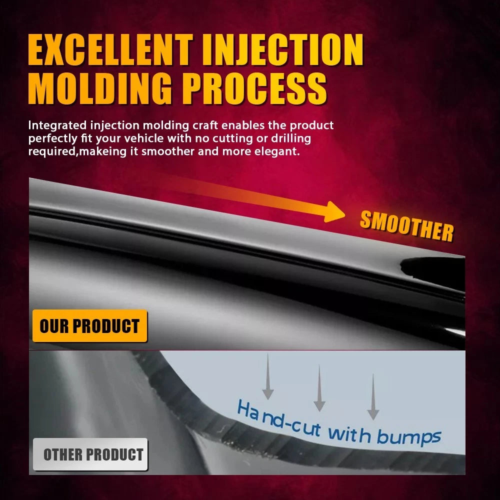 6PCS for Toyota LC250 Prado 250 2024-ON Luxury Weathershields Weather Shields