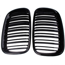 Load image into Gallery viewer, For BMW X5 X6 E70 E71 07-13 Front Grille Grill Kidney Cover Vent Gloss Black ST