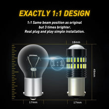 Load image into Gallery viewer, LED Light Bulb BA15S 1156 Brake Turn Reverse Stop Tail White Car Globe NEW AUS