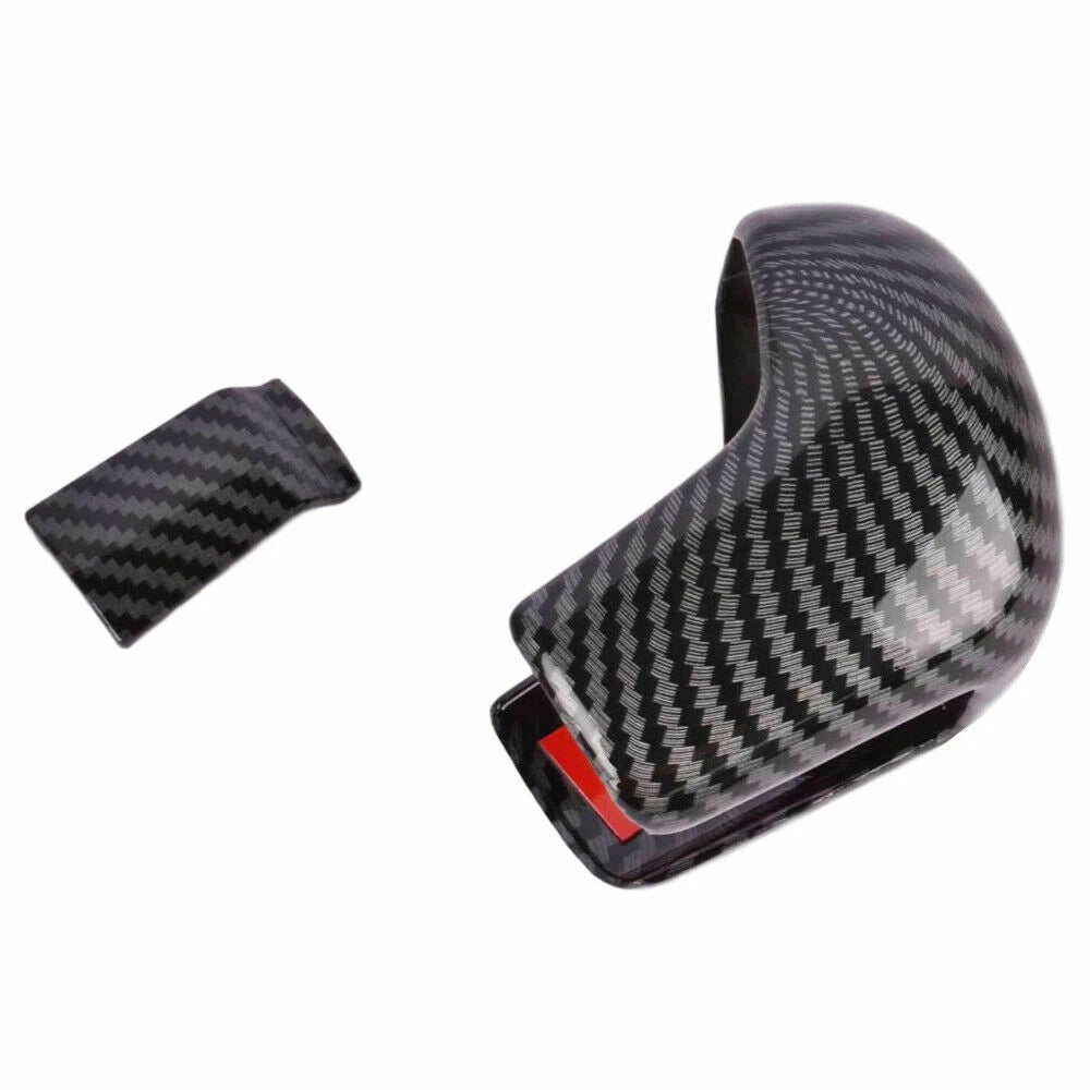 ABS Carbon Fiber Style Gear Shift Knob Cover Trim For Honda Civic 10th 16-20 ST