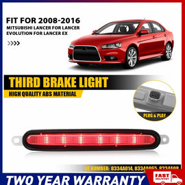 High Mount 3RD Third Brake Stop Light LED For Mitsubishi Lancer EVO 2008-16