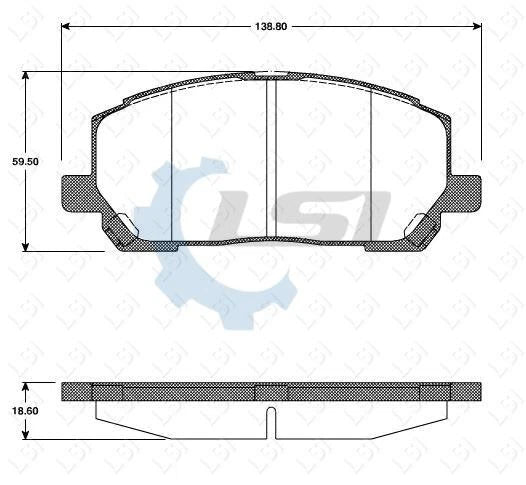 Front Bendix 4WD Brake Pads and Rotors Set for Lexus RX300 3.0 6Cyl MCU10 98-03