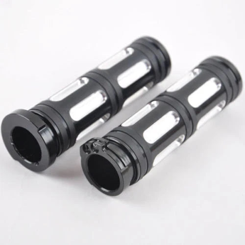 CNC 1" Handlebar Grips Footrest Pedals Shift Lever Pegs for Harley Softail ST