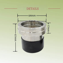 Load image into Gallery viewer, 2x 62 mm All Stainless Steel Trailer Bearing Protectors. Bearing Buddy