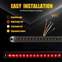 Load image into Gallery viewer, 2X 3in1 15 LED Tail Lights Stop Reverse Indicator Ute Trailer Caravan Truck Boat