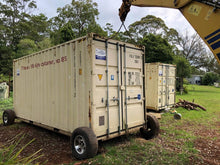 Load image into Gallery viewer, (Pair) 6 Lug Shipping Container Wheels With Hub 6x5.5