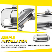 Load image into Gallery viewer, 4PCS Outer Inner Door Handle Front/Rear L/R For Toyota Landcruiser 80 90-98