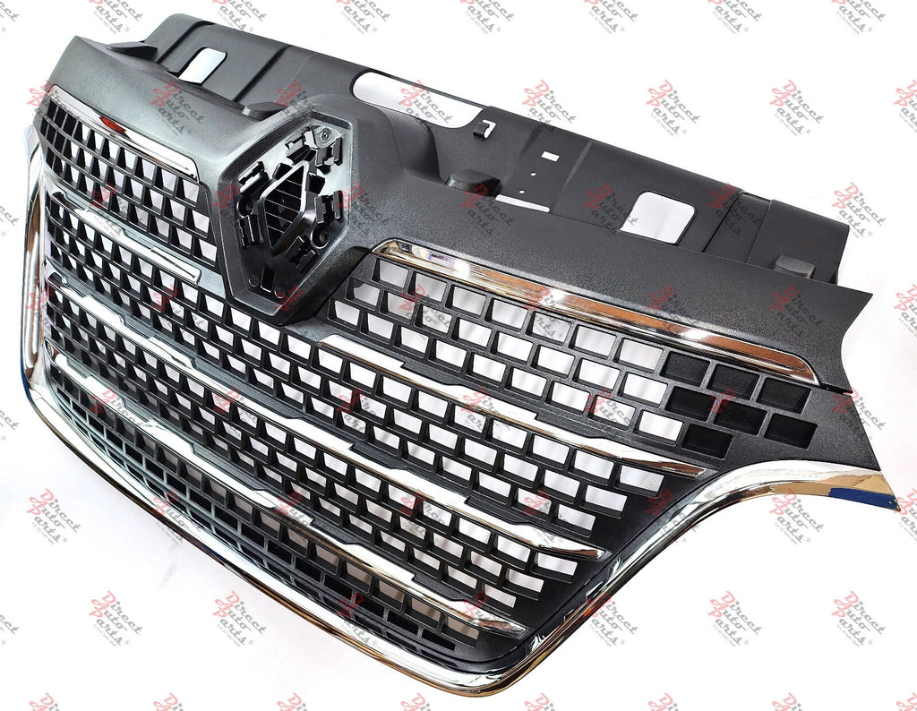 *NEW* TOP GRILLE MESH (5 CHROME) for RENAULT MASTER VAN BUS X62 9/2019 - ONWARDS