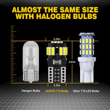 Load image into Gallery viewer, 2/4/10Pcs T10 LED W2W 18SMD Car Wedge Tail Parking Plate Light Bulb 12V WHITE