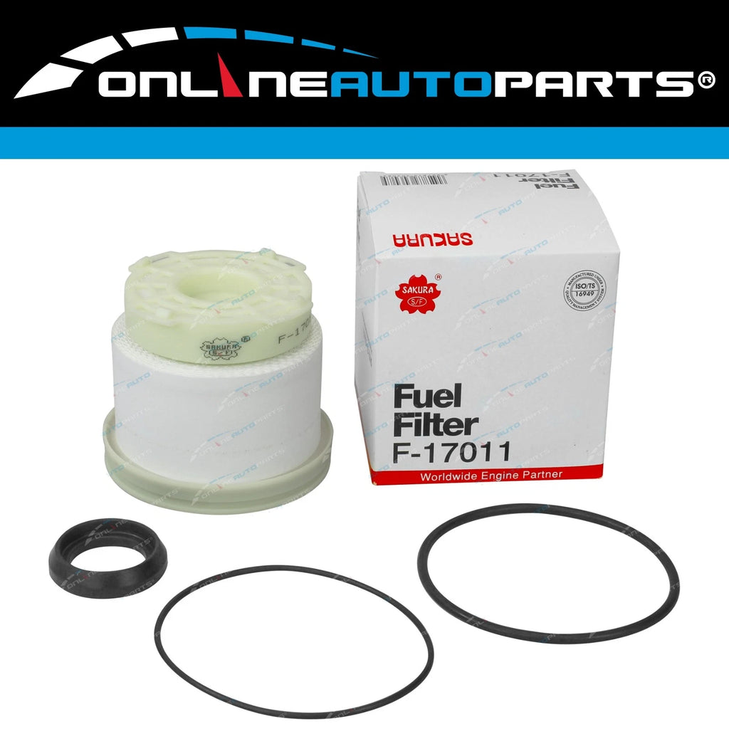 Sakura Fuel Filter for Mitsubishi Triton MQ 2.4L 4N15 Diesel 2015~2018