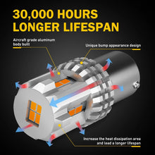 Load image into Gallery viewer, 2-10x BA15S 1156 P21W LEDS TURN SIGNAL LIGHT INDICATOR CANBUS BULB GLOBE NEWA