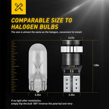 Load image into Gallery viewer, 10pcs Canbus Free T10 LED Red Car Side Wedge Light Globe Bulbs 194 168 W5W 12V