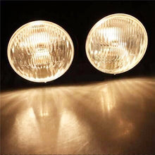 Load image into Gallery viewer, Universal Black Twin Headlight Motorcycle Double Dual Lamp Mount Street Fighter