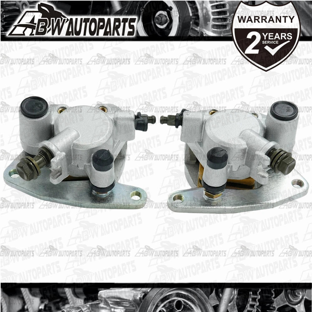 Front Brake Caliper Set Yamaha Banshee Big Bear Bruin Grizzly Raptor 350 Warrior