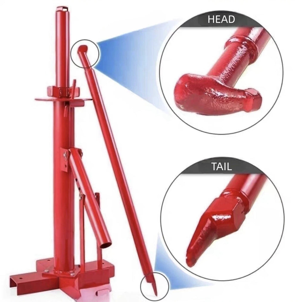 Tyre Changer Tire Changer Bead Breaker Car Van Motorcycle Manual Tool 4"-21" AU