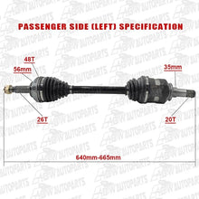 Load image into Gallery viewer, PAIR x CV Joint Drive Shafts for Toyota Celica ST204R 2.2L FWD Coupe 1994-1999