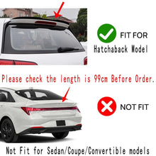 Load image into Gallery viewer, 99CM For VW for Golf MK5 MK6 MK7 for GTI R Rear Boot Trunk Lip Spoiler Wing BLK
