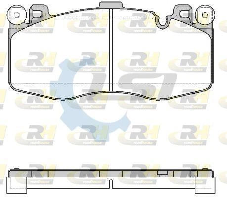 Front and Rear Brake Pads + Sensor for BMW X5M X6M F85 F86 395mm Front Discs