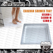 Load image into Gallery viewer, For VT90 Caravan Shower Tray 695mm L x 540mm W x 53mm D RV Outdoor Motorhome