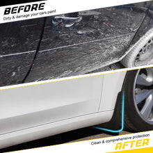 Load image into Gallery viewer, 4x Black Colour Universal Splash Guards Mud Flaps for Toyota Hilux Land Cruiser.