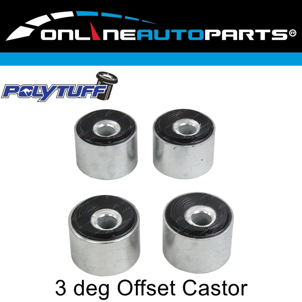 3deg Castor Correction Bush Kit for Landcruiser FJ80 FZJ80 HZJ80 HDJ80 Radius