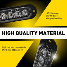 Load image into Gallery viewer, 10 x LED CLEARANCE LIGHTS SIDE MARKER LAMP RED AMBER TRAILER TRUCK CARAVAN VOLT