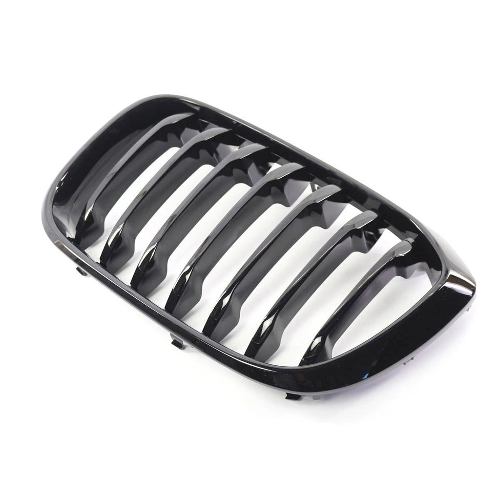 Gloss Black Front Bumper Kidney Grill Grille For BMW X3 G01 X4 G02 2018-2021 ST
