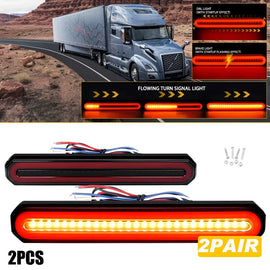4x Trailer lights 87 LED STOP TAIL TRUCK INDICATOR CAMPER LIGHT UTE 4WD 12V-24V