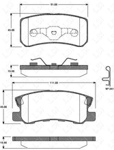 Load image into Gallery viewer, Full Set Front and Rear Brake Pads Disc Rotors for Mitsubishi Pajero NM NP 00-06