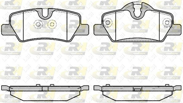 Genuine Roadhouse European Brake Pads Rear [ 1600 00 ]