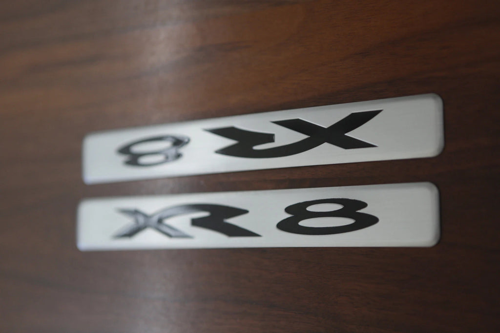 PAIR OF ALLOYS FRONT SCUFF PLATE SUIT XR8 BA BF SERIES FORD FALCON SEDAN UTE