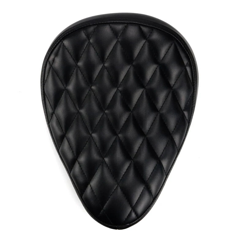 Black Diamond SOLO Driver Seat For Harley Sportster Chopper Bobber Custom ST