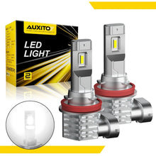Load image into Gallery viewer, AUXITO H8 H11 LED Globes Headlight H/Low Kit Bulb White Beam Bright Waterproof