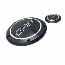 Load image into Gallery viewer, Black Aluminum 103 Derby Cover + Timing Timer For Harley Electra Glide 1996-2013