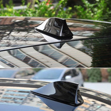 Load image into Gallery viewer, Carbon Fiber Shark Fin Roof Antenna AUTO Car Aerial Radio FM/AM Signal Universal