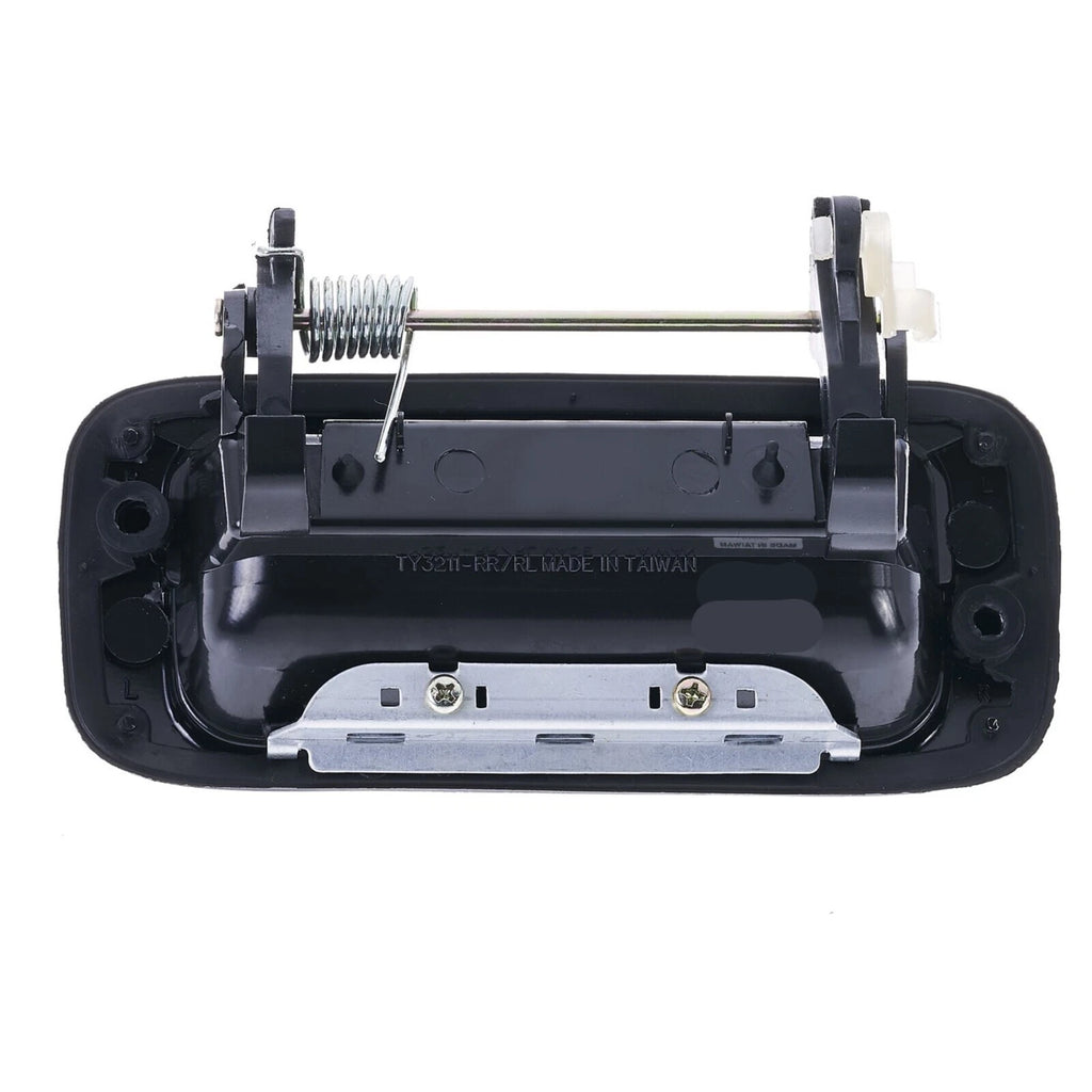 Door Handle Outer for Toyota Landcruiser J80 90-98 Set of 2 Black REAR LH+RH