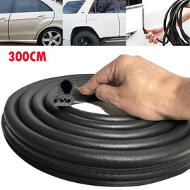 U Shape Strip 3M Car Door Rubber Seal Moulding Edge Weatherstrip Hood Trunk DIY