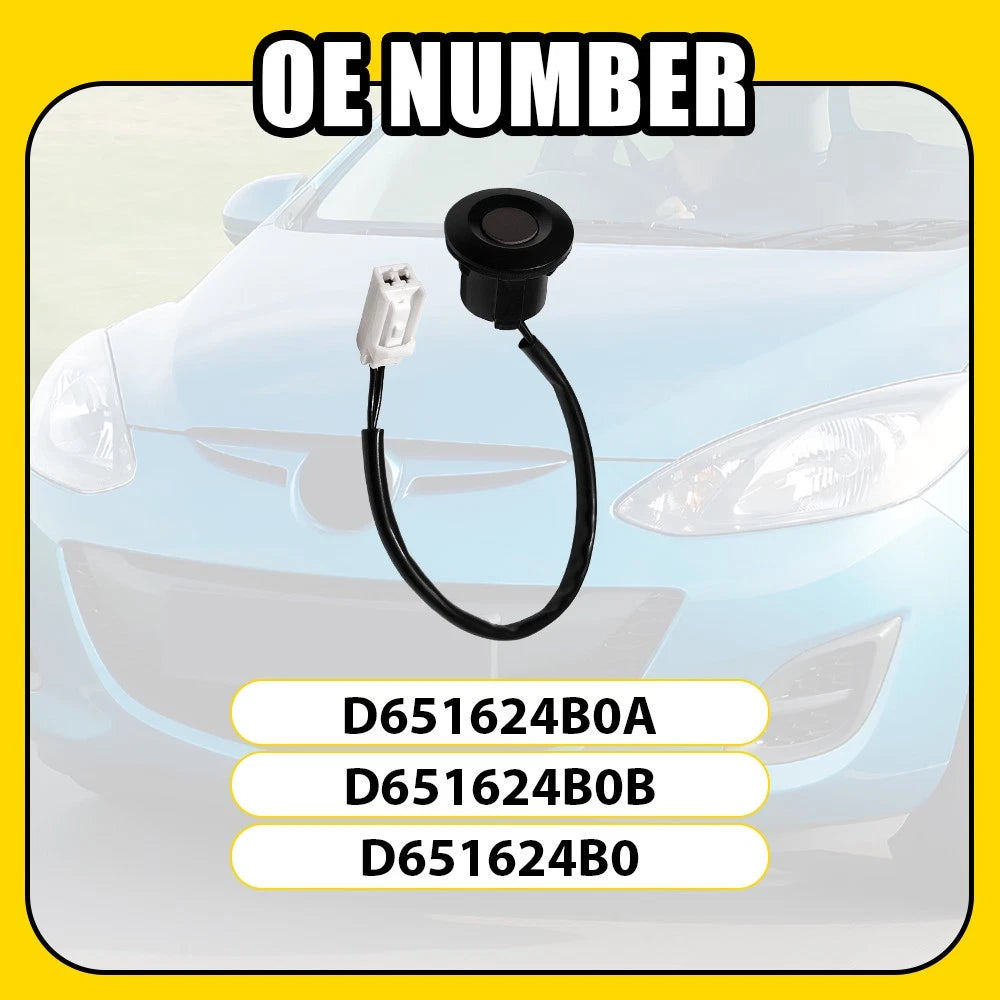 2x Tailgate Boot Release Button Switch D651624B0B Fit For Mazda 2 07-15 3 08-17.