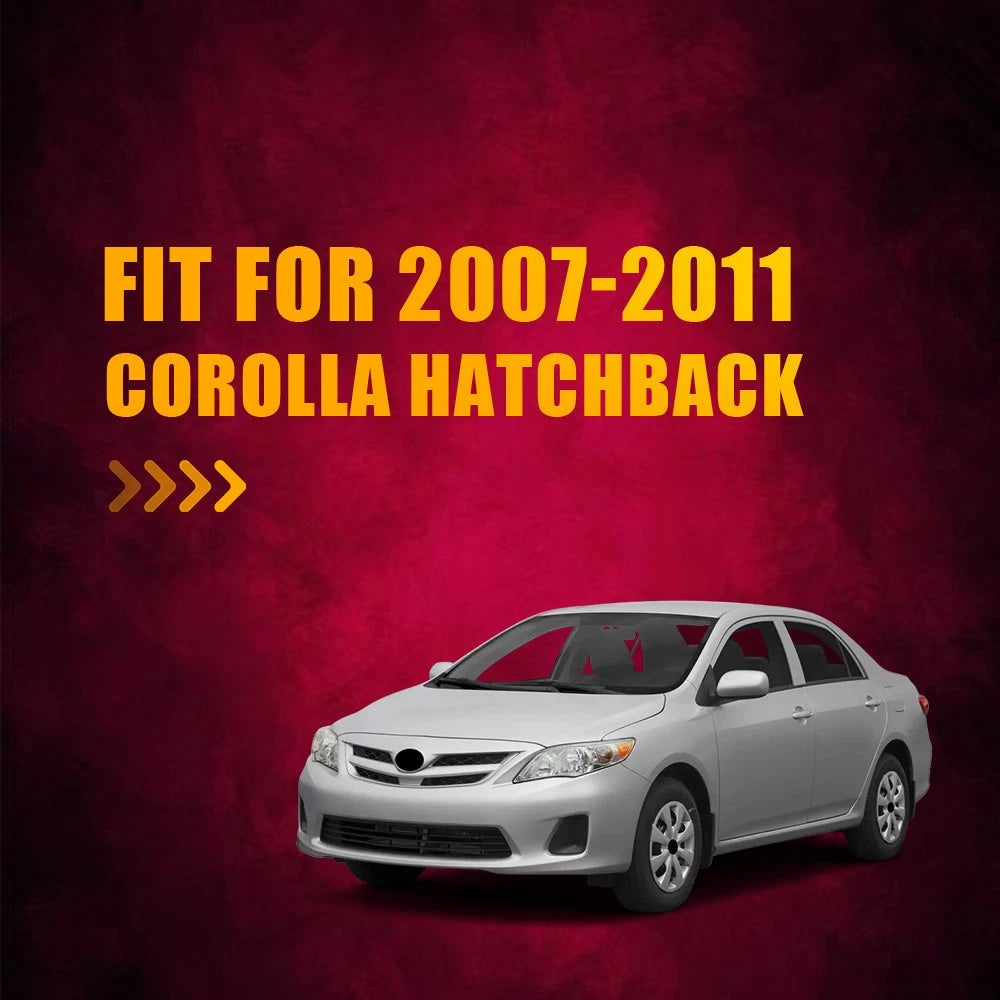 Weather shields Weathershields for Toyota Corolla Hatch 5D 2007-2011 Sun Visors