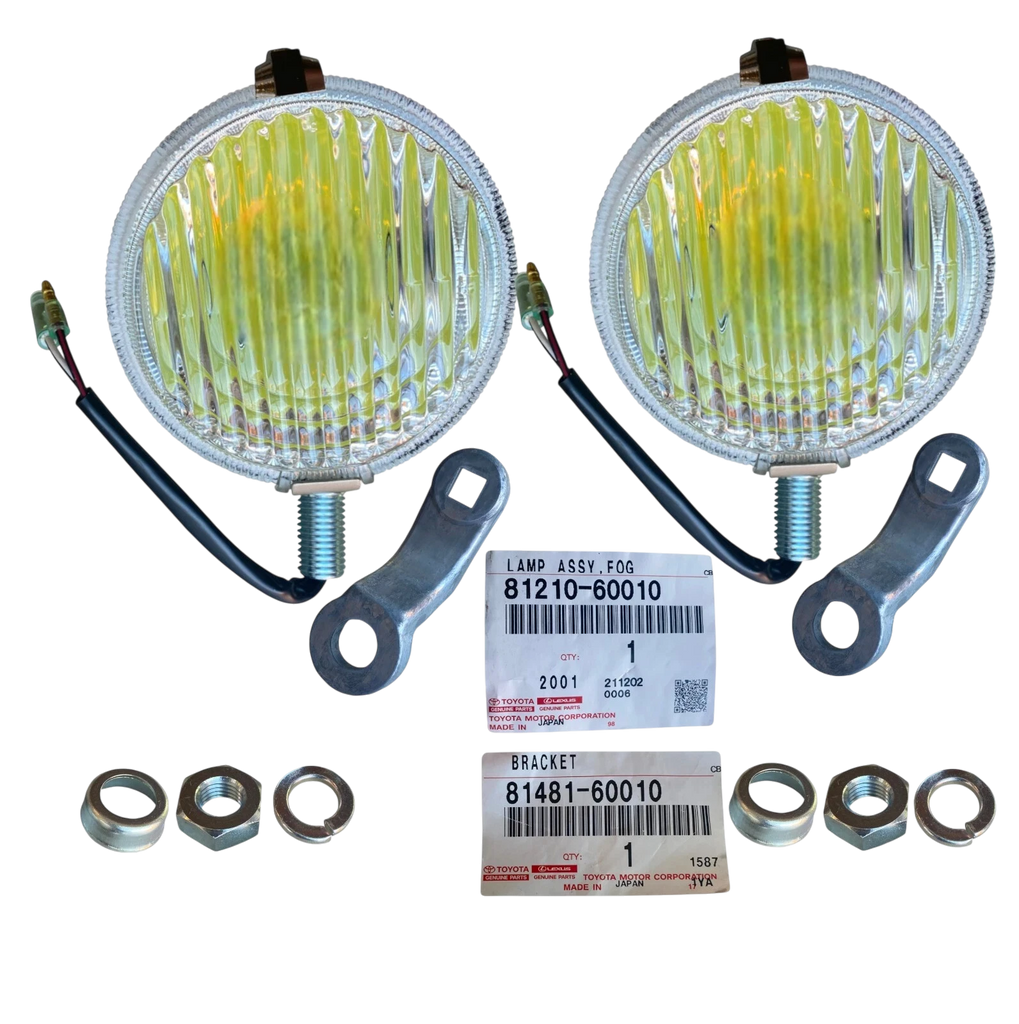 GENUINE Toyota LandCruiser 40 Series Fog Lights BJ40 BJ42 FJ40 FJ45 HJ45 HJ47