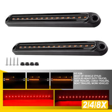 Load image into Gallery viewer, 2-8x LED Tail Lights UTE Stop Brake Indicator Reverse Slim Truck Trailer Light