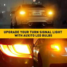 Load image into Gallery viewer, 2X AUXITO BA15S 1156 P21W AMBER LED TURN SIGNAL INDICATOR CANBUS BULB GLOBE A