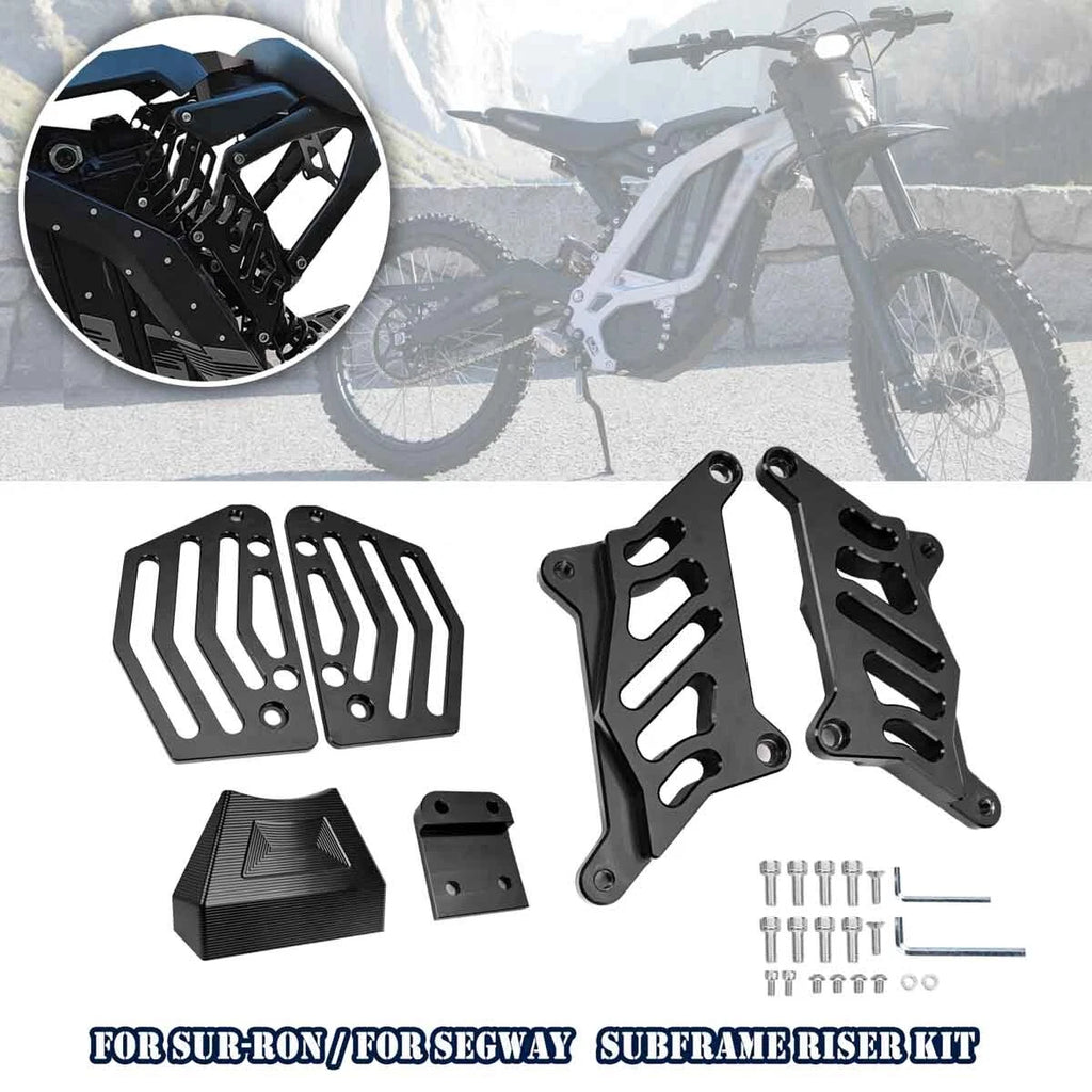 CNC Billet 2.5in Seat Riser Kits For Sur-Ron Surron Light Bee X For Segway X260
