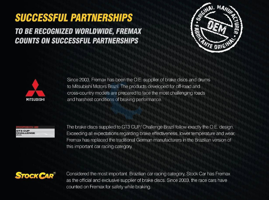 Fremax Rear Disc Rotors for Saab 900 2.0 85-93