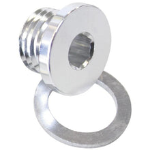 Load image into Gallery viewer, Aeroflow AF814-M10-01S Metric Port Plug M10 X 1.0 Silver Low Profile Hex Plug