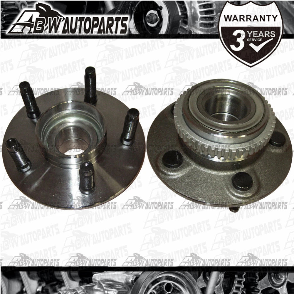 FRONT WHEEL BEARING HUB FOR FORD BA FALCON XR6 UTE XR8 ABS SEDAN WAGON NEW PAIR