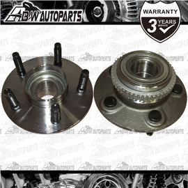 FRONT WHEEL BEARING HUB FOR FORD BA FALCON XR6 UTE XR8 ABS SEDAN WAGON NEW PAIR